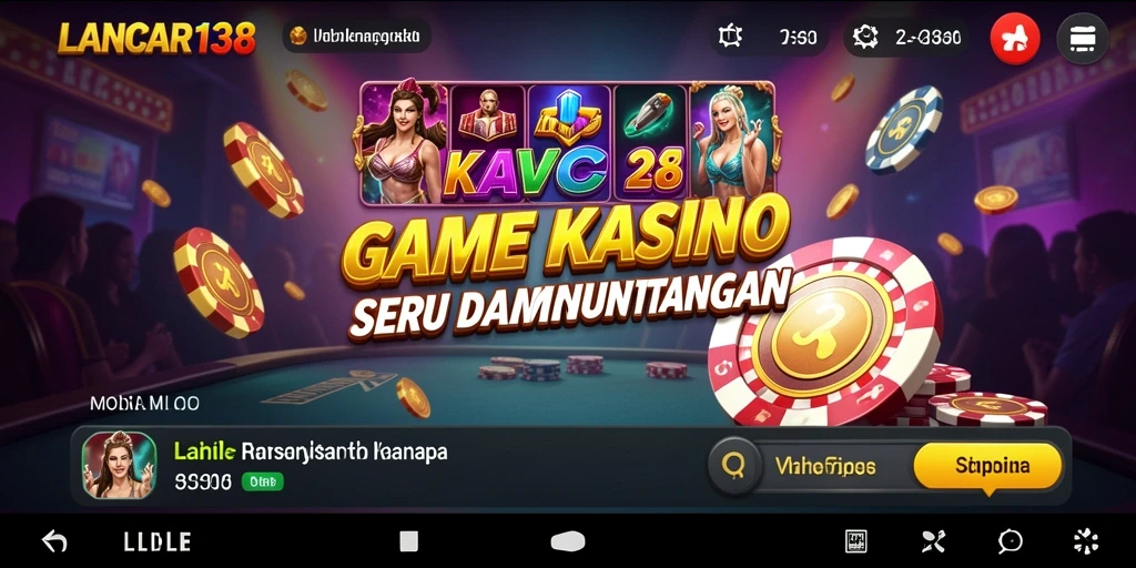 Tampilan gameplay seru di LANCAR138 dengan berbagai permainan Kasino.
