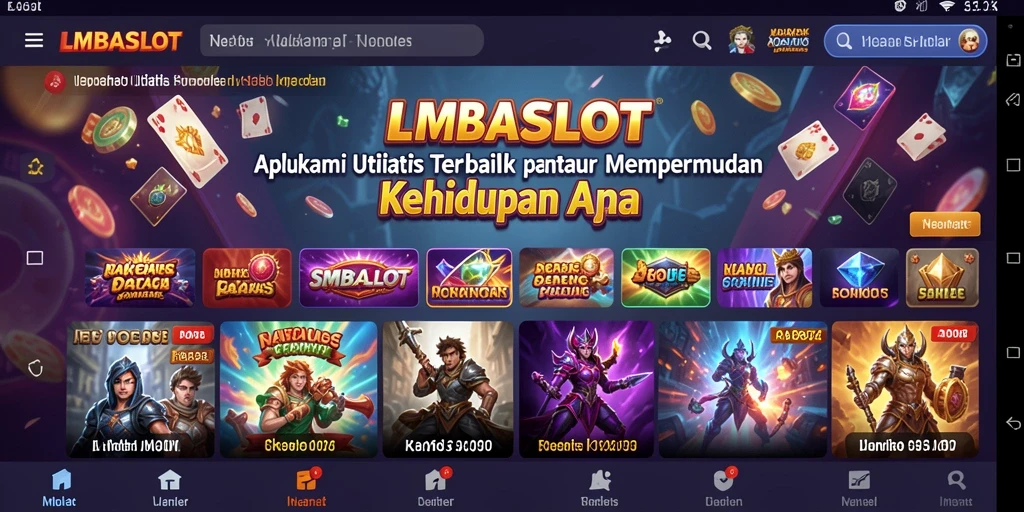 Tampilan screenshot LMBASLOT yang menunjukkan fitur utilitas yang canggih.