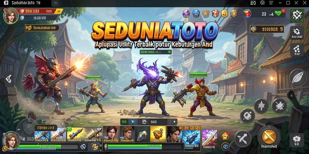 Tampilan antarmuka SEDUNIATOTO yang user-friendly untuk kemudahan akses.