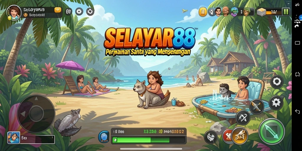 Gameplay santai dan menenangkan dari SELAYAR88